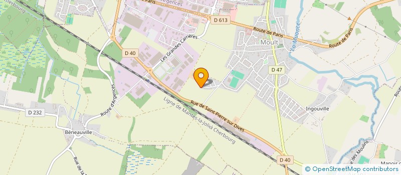 localisation de l'entreprise CLAIR 2 JOURS à MOULT-CHICHEBOVILLE