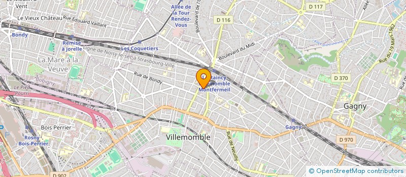 localisation de l'entreprise CLAIR ABRI à VILLEMOMBLE