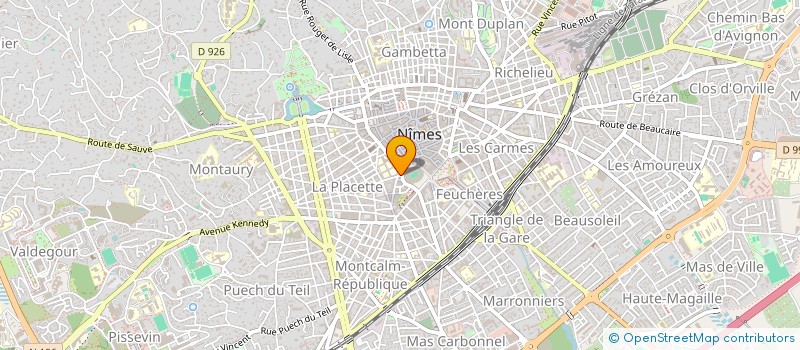 localisation de l'entreprise CLAIR AGENCE  NIMES