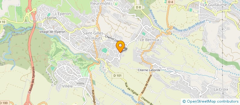 localisation de l'entreprise CLAIR AZUR à SAINT-PAUL