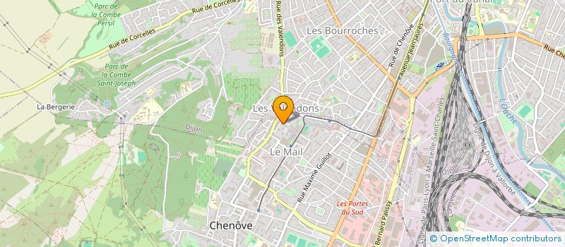 localisation de l'entreprise CLAIR DE LUNE 21 à CHENOVE