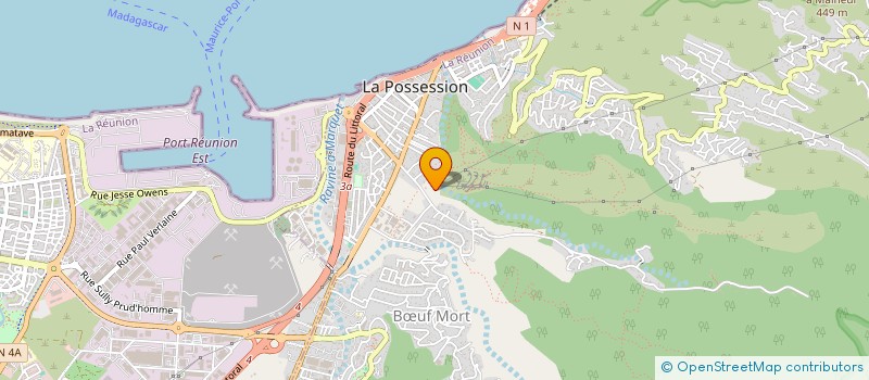 localisation de l'entreprise CLAIR DE LUNE à LA POSSESSION