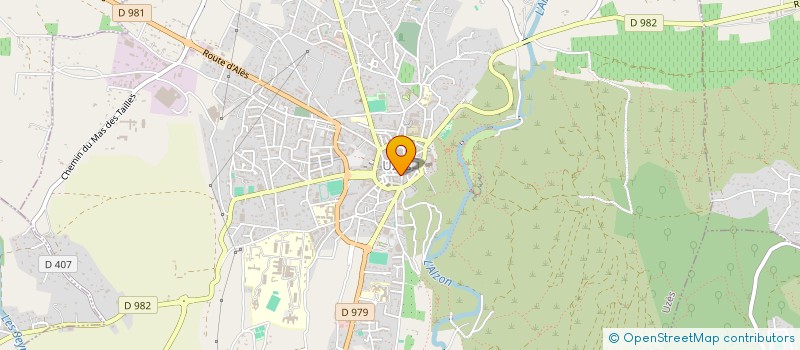 localisation de l'entreprise CLAIR DE LUNE  UZES