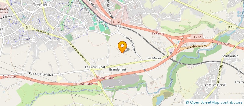 localisation de l'entreprise CLAIR DE LUNE à TREGUEUX