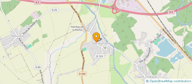 localisation de l'entreprise CLAIR DE NUIT BESANCON  ISLE-AUMONT