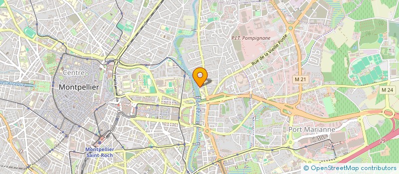 localisation de l'entreprise CLAIR DE TERRE  MONTPELLIER