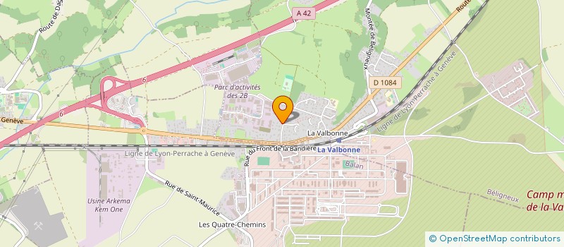 localisation de l'entreprise CLAIR ET CLEAN à BELIGNEUX
