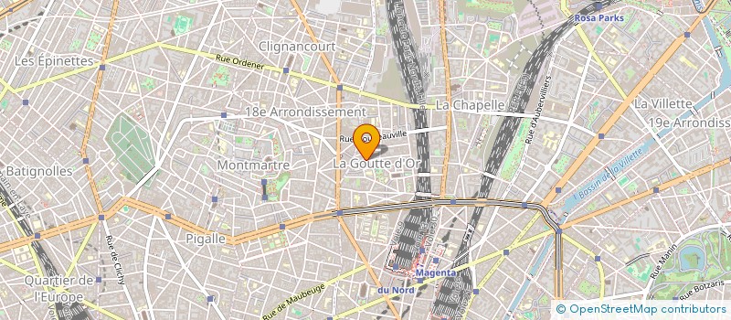 localisation de l'entreprise CLAIR ET NET à PARIS