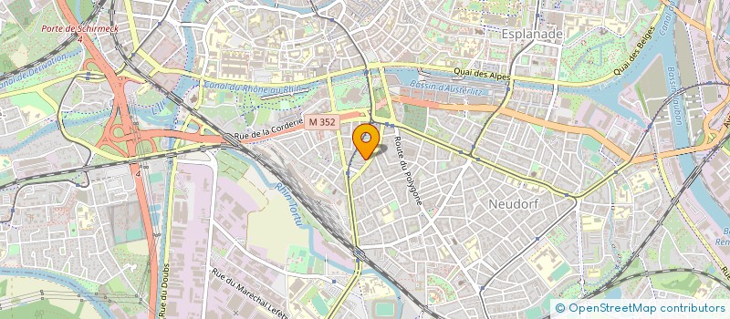 localisation de l'entreprise CLAIR ET NET à STRASBOURG