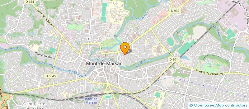 localisation de l'entreprise CLAIR ET NET à MONT-DE-MARSAN