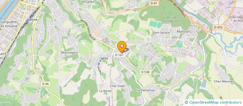 localisation de l'entreprise CLAIR ET NETT à VIENNE