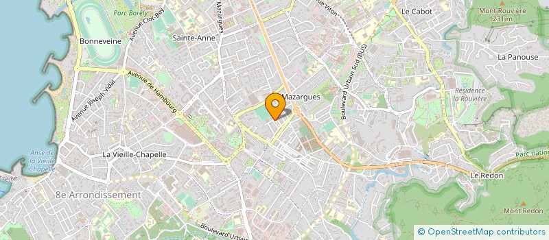 localisation de l'entreprise CLAIR'FONTAINE à MARSEILLE