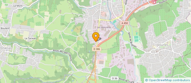 localisation de l'entreprise CLAIR GROUP à BRIGNAIS