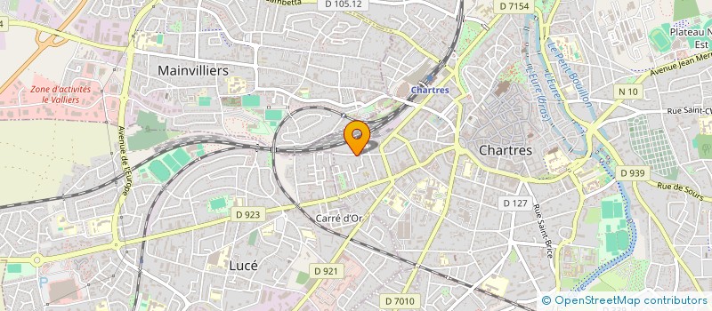 localisation de l'entreprise CLAIR IN CONSEIL ET EXPERTISE à CHARTRES
