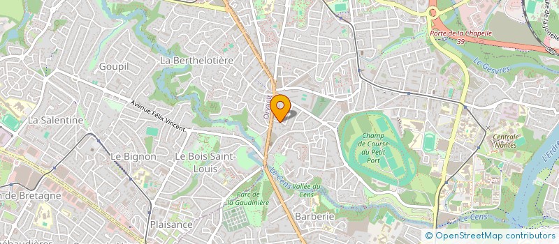 localisation de l'entreprise CLAIR MATIN à NANTES