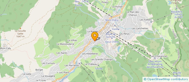 localisation de l'entreprise CLAIR MOMENT à LES GETS