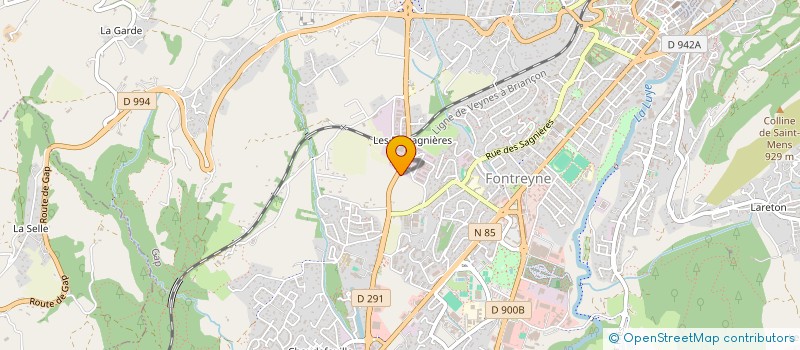 localisation de l'entreprise CLAIR NET  GAP