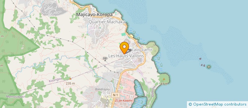 localisation de l'entreprise CLAIR & NET à KOUNGOU