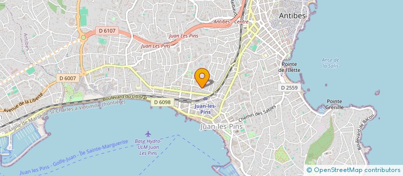 localisation de l'entreprise CLAIR NET PRECIS ASSISTANCE à ANTIBES