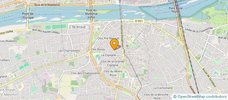 localisation de l'entreprise CLAIR OBSCURE  ORLEANS