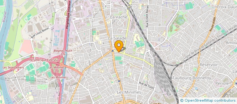 localisation de l'entreprise CLAIR PARQUET à TOULOUSE