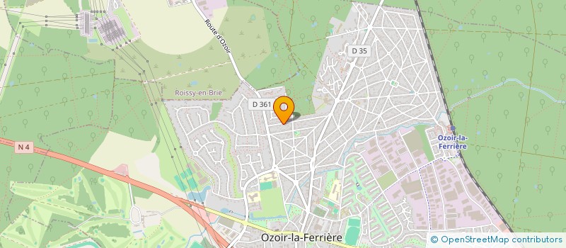 localisation de l'entreprise CLAIR & PRO à OZOIR-LA-FERRIERE