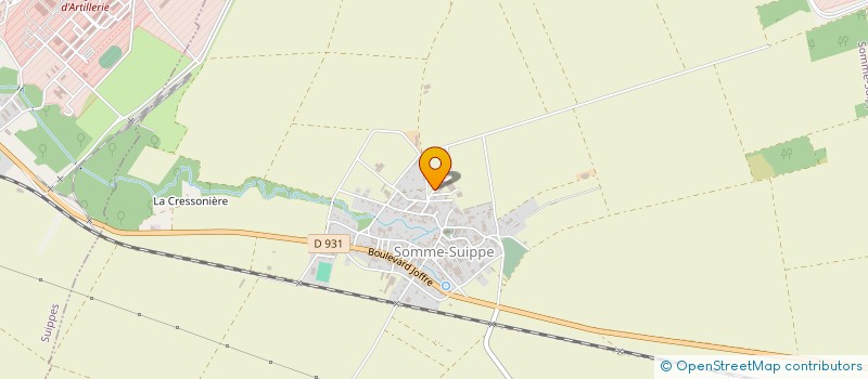 localisation de l'entreprise CLAIR SOLEIL  SOMME-SUIPPE