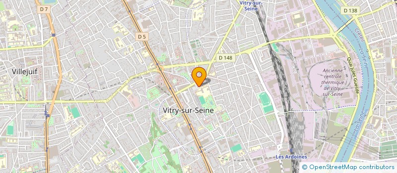 localisation de l'entreprise CLAIR VILLAGE BOUIF MICHEL GAMBLIN à VITRY-SUR-SEINE