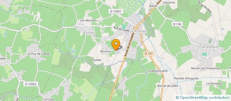 localisation de l'entreprise CLAIRAC  CARS