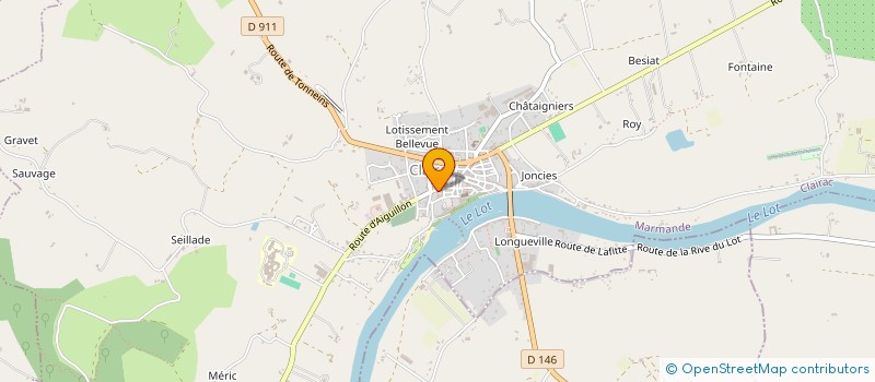 localisation de l'entreprise CLAIRAC MINIATURES à CLAIRAC
