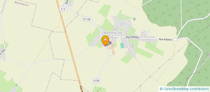 localisation de l'entreprise CLAIRALB  MONCHY-SUR-EU