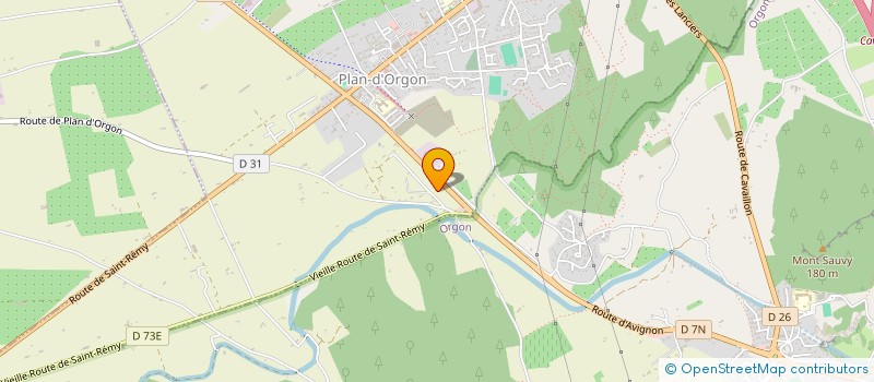 localisation de l'entreprise CLAIRALEX à PLAN-D'ORGON