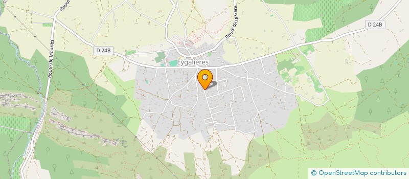 localisation de l'entreprise CLAIRANNA  EYGALIERES