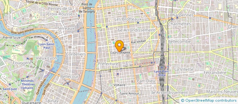 localisation de l'entreprise CLAIRAYM à LYON