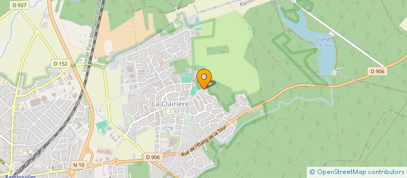 localisation de l'entreprise CLAIRBOIS INVEST à RAMBOUILLET