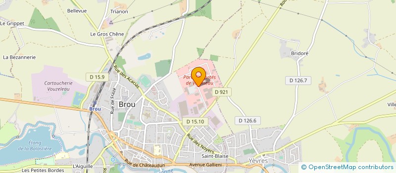 localisation de l'entreprise CLAIRCELL INGENIERIE à BROU