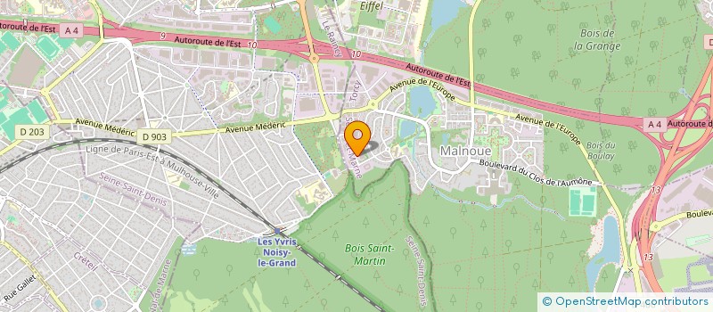 localisation de l'entreprise CLAIRCOM  EMERAINVILLE