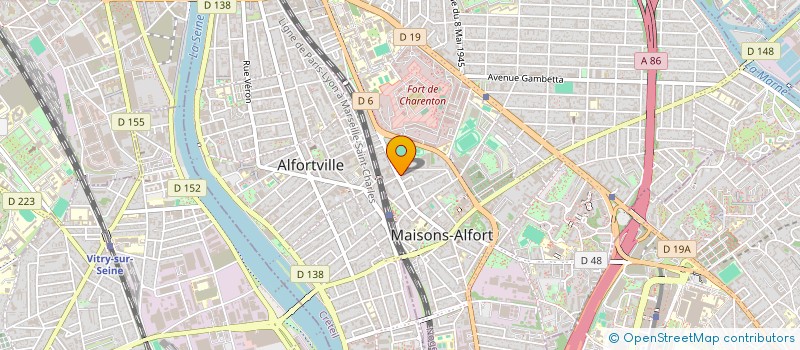 localisation de l'entreprise CLAIRE à MAISONS-ALFORT