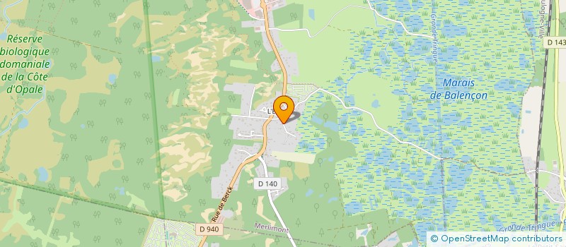 localisation de l'entreprise CLAIRE  MERLIMONT