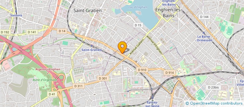 localisation de l'entreprise CLAIRE à EPINAY-SUR-SEINE