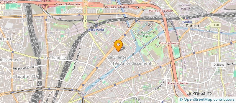 localisation de l'entreprise CLAIRE AMITIE FRANCE  PARIS