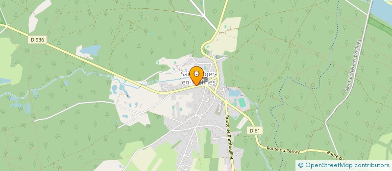 localisation de l'entreprise CLAIRE AUBERT  SAINT-LEGER-EN-YVELINES