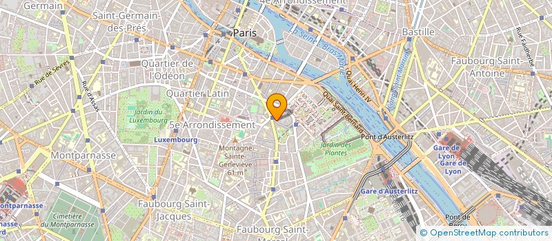 localisation de l'entreprise CLAIRE BATIMENTS à PARIS