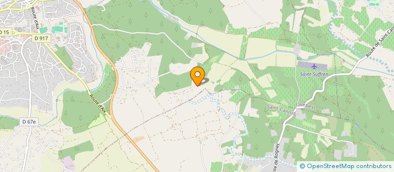 localisation de l'entreprise CLAIRE BLANC - OBJECTIF LAMBESC 2026  LAMBESC