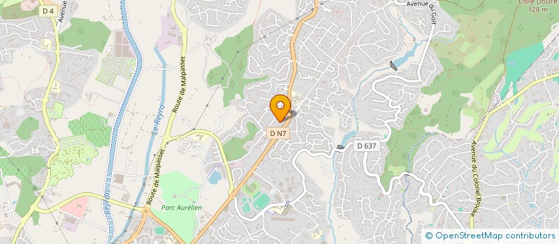 localisation de l'entreprise CLAIRE CO à FREJUS