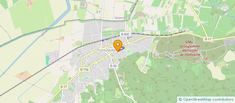 localisation de l'entreprise CLAIRE CROS ARCHITECTE DPLG  ARLES