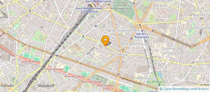 localisation de l'entreprise CLAIRE DE LEPINAU EURL  PARIS