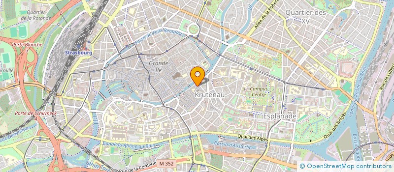 localisation de l'entreprise CLAIRE DES BATELIERS  STRASBOURG