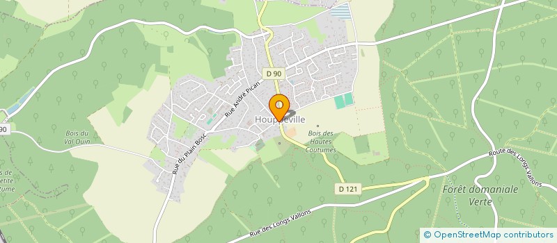 localisation de l'entreprise CLAIRE DESSAUX  HOUPPEVILLE