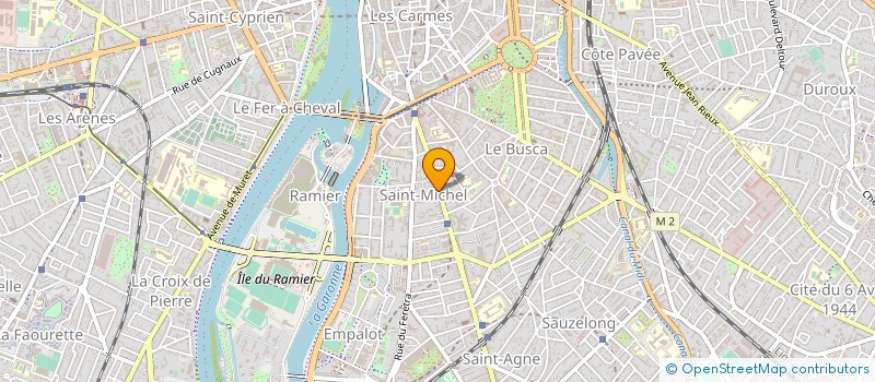 localisation de l'entreprise CLAIRE DISTRIBUTION à TOULOUSE